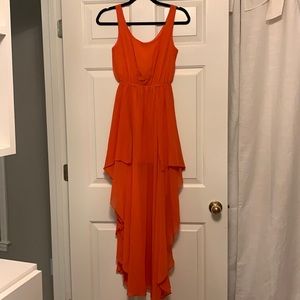 Orange Maxi Dress